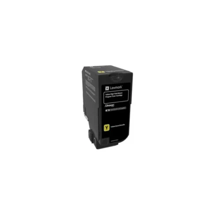 84C5HYE_default.jpg. Lexmark Yellow Cartridge