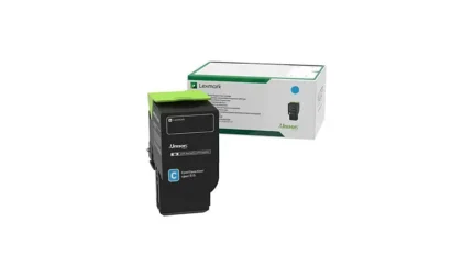 84C5HCE_default.png. Lexmark Cyan Cartridge