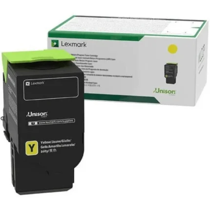 78C5UYE_default.png. Lexmark Yellow high yield toner Corp