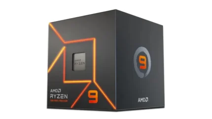 106332541_5127691313.jpeg. AMD Ryzen 9 7900 5nm SKT AM5 CPU; 12 Core/24 Thread; Base Clock 3.7GHz;64 MB Cache; Radeon Graphics; Wraith prism cooler