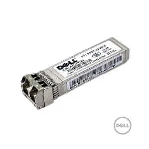407-BBOU.jpg. Dell 10Gb SFP+, Dell Networking, Transceiver SFP+, 10GbE, SR, 850nm Wavelength, 300 meter Reach