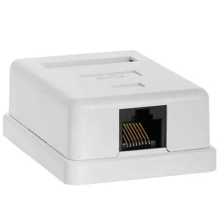 Big_29-0021-001.jpg. Netix RJ45 CAT6 Single Surface Mount Box