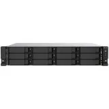 QNAP 12-Bay 12-bay rackmount NAS, AMD Ryzen V1000 series V1500B 4C/8T 2.2GH 2 TS-1273AU-RP-8G. QNAP 12-Bay 12-bay rackmount NAS, AMD Ryzen V1000 series V1500B 4C/8T 2.2GH