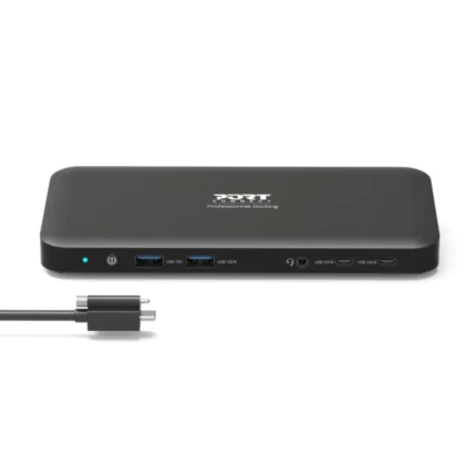 901910V2EU_PORT_Office_docking_station_3_X_4_USB-C. PORT Office docking station 3 X 4 USB-C 11 devices 100W