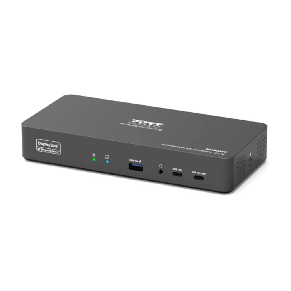 PORT2 x 4K USB-C desktop docking station 11 peripherals 96W 1 901904V2EU_PORT2_x_4K_USB-C_desktop_docking_statio. PORT2 x 4K USB-C desktop docking station 11 peripherals 96W