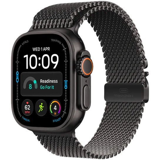 Apple Watch Ultra 4 GPS + Cellular 49mm Black Titanium Case with Black Tita 2 260911100014672043.jpg. Apple Watch Ultra 4 GPS + Cellular 49mm Black Titanium Case with Black Tita