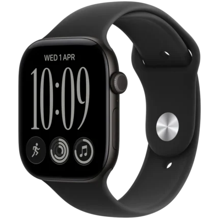 260911180029971629.jpg. Apple Watch Series 12 GPS + Cellular 46mm Black Aluminium Case with Black S