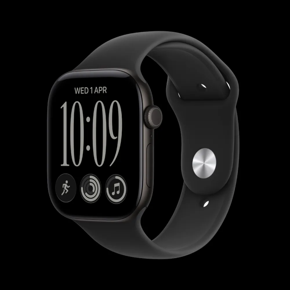 Apple Watch Series 12 GPS + Cellular 42mm Black Aluminium Case with Black S 3 260911180030649684.png. Apple Watch Series 12 GPS + Cellular 42mm Black Aluminium Case with Black S