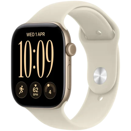 260911180029243985.jpg. Apple Watch Series 12 GPS 42mm Light Gold Aluminium Case with Sand Sport Ba