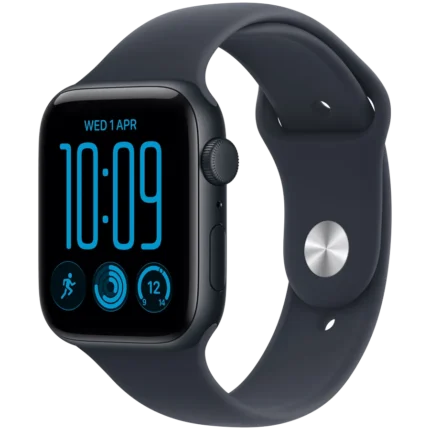 260911180019358860.jpg. Apple Watch SE 3 GPS 40mm Midnight Aluminium Case with Navy Blue Sport Band