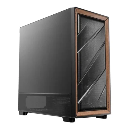 FLUX_SE_Antec_FLUX_SE_E-ATX_ATX_Micro-ATX_ITX_Mi_w. Antec FLUX SE E-ATX | ATX | Micro-ATX | ITX Mid-Tower Gaming Chassis Wood Front Panel- Black