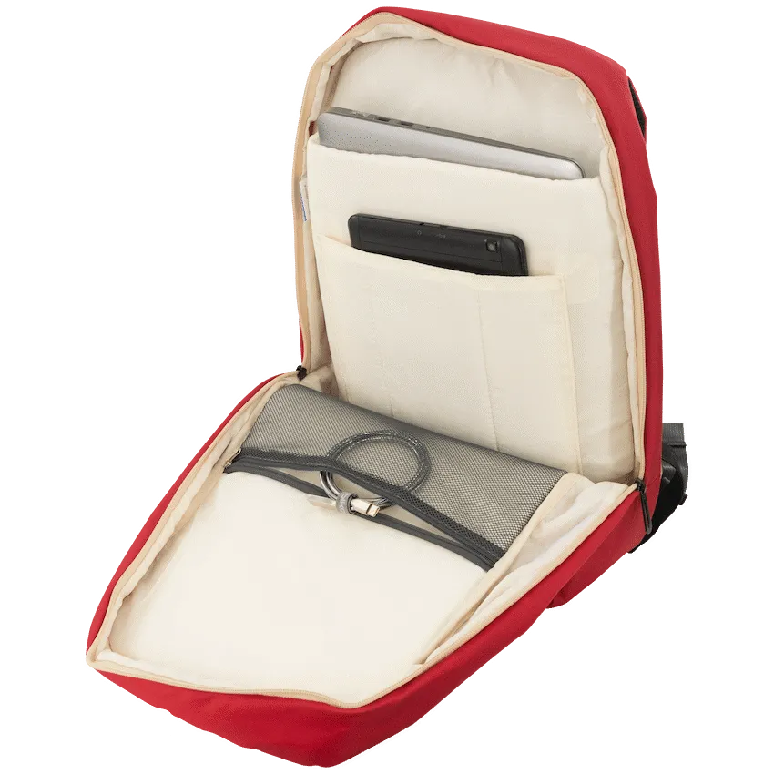 Kingsons Arrow Series Laptop Backpack Red | MatzoTech
